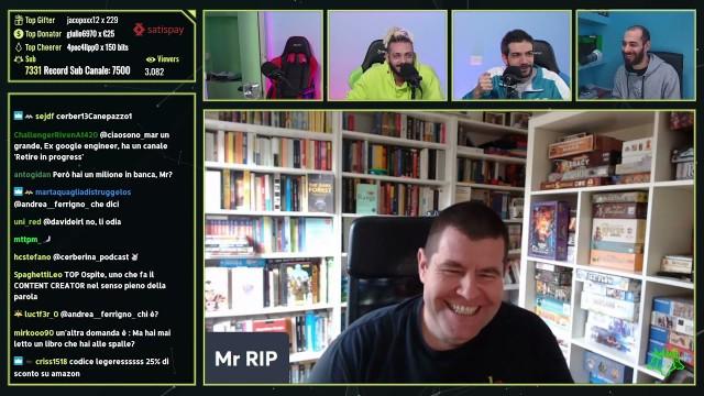 MR. RIP si Racconta al Cerbero e alla fine ci intervista lui | Cerbero Podcast #1216