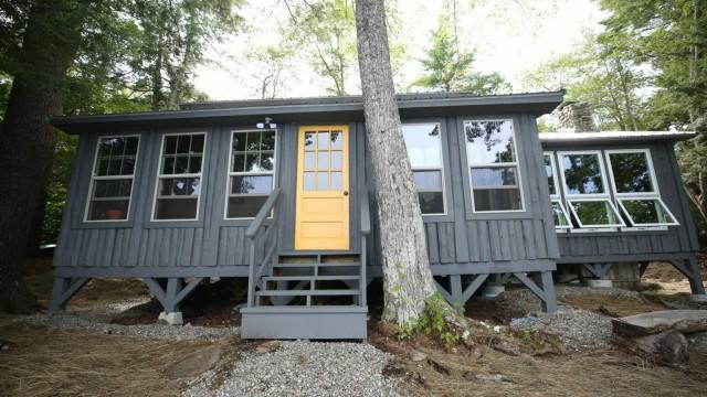 A Cabin and a Stream