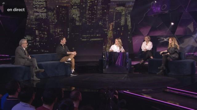 Christian Bégin, Guillaume Pineault, Véronique Claveau, Marie-Soleil Dion et notre collaborateur en France, David Lantin