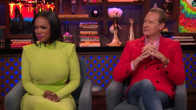 Kandi Burruss and Carson Kressley