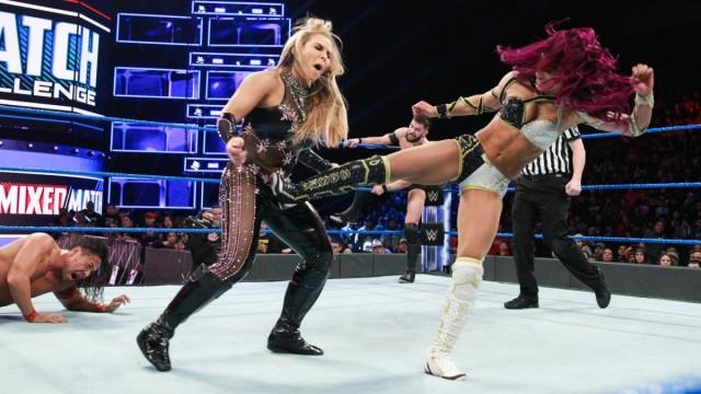 Week 1: Bálor/Sasha vs. Nakamura/Natalya