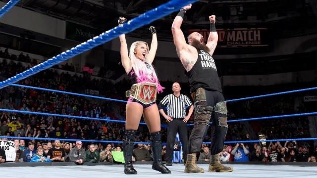 Week 8: Strowman/Bliss vs. Uso/Naomi
