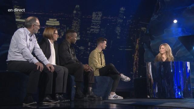 Daniel Lavoie, Sophie Nélisse, Nicolas Ouellet et Louis-Philippe Bourdeau