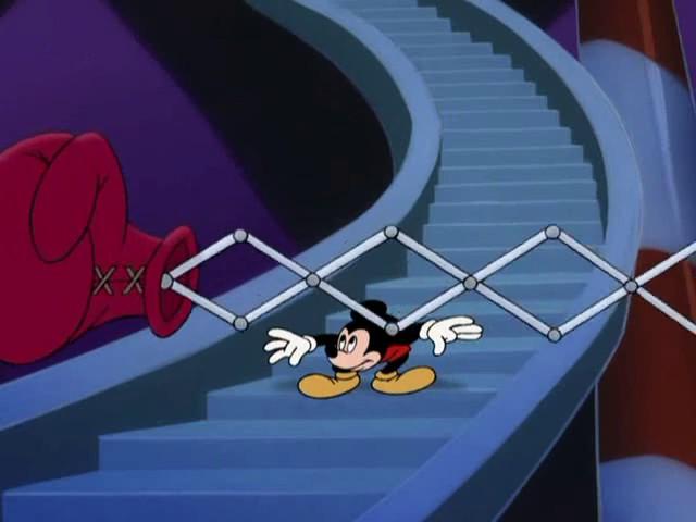 Mickey to the Rescue: Staircase