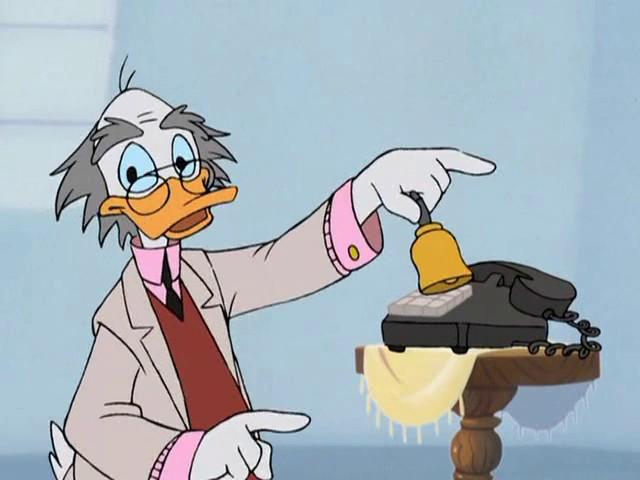 Von Drake's House of Genius: Teledinger
