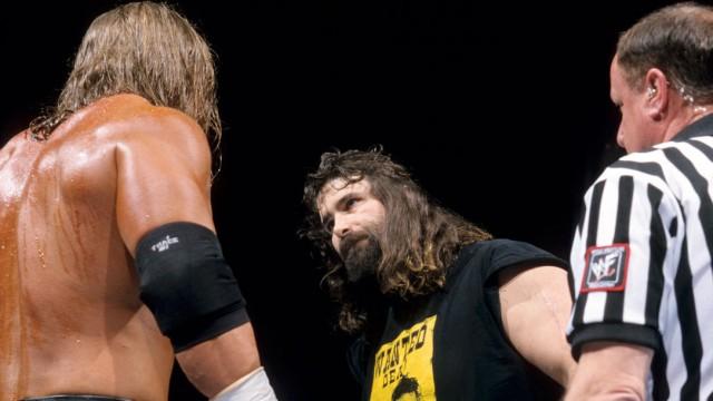 Triple H vs. Mick Foley