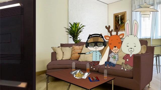 panasonic×紙兎ロペ：サラウンドヘッドフォン