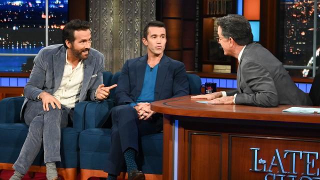 Ryan Reynolds, Rob McElhenney, James Taylor