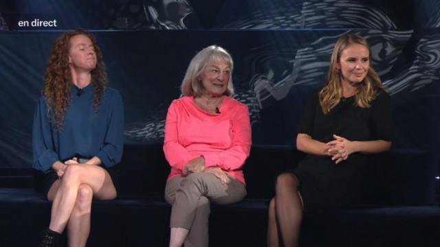 Micheline Lanctôt, Léa Clermont-Dion, Silvi Tourigny et Claudette Dion