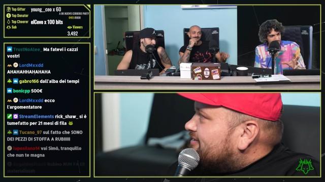 RUBINO ARRIVA in STUDIO a Sorpresa per un CONFRONTO + Putin minaccia il Mondo | Cerbero Podcast #1502