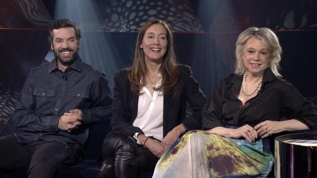 Martine St-Clair, Charles Hamelin, France Margaret Bélanger et Erich Preach