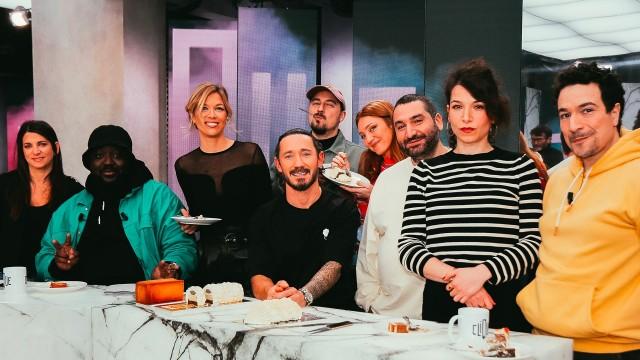 Cédric Grolet, Johanna Rozenblum et Emmanuelle Fantin