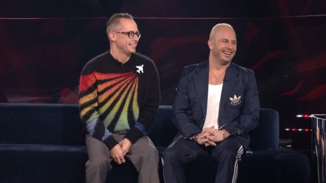 Yannick Nézet-Séguin, son conjoint Pierre Tourville et Luke Combs