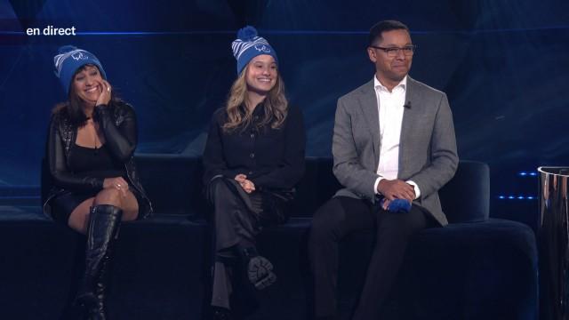 Le ministre Lionel Carmant, Silvi Tourigny, Claudie Mercier, la compagne de Serge Thériault, Anna Suazo et Sally Folk