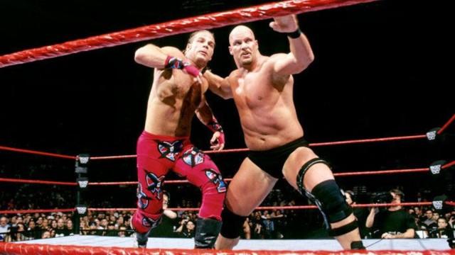 “Stone Cold” Steve Austin vs. Shawn Michaels