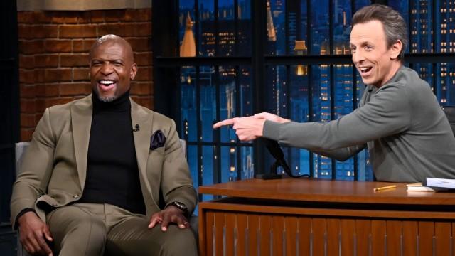 Terry Crews, Andrew Dismukes, Rian Johnson