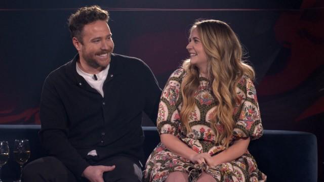 Rosalie Vaillancourt et son conjoint Olivier, Louise Latraverse, Silvi Tourigny, Tammy Verge, Antoine Vézina et Annie Villeneuve