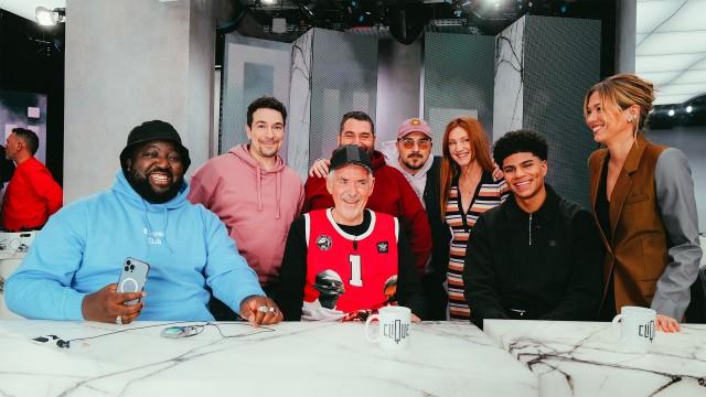 Killian Hayes, George Eddy et Gilles Babinet