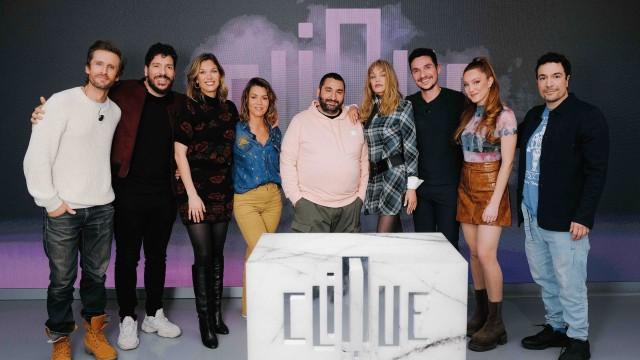 Philippe Lacheau, Arielle Dombasle et Guillaume Fond