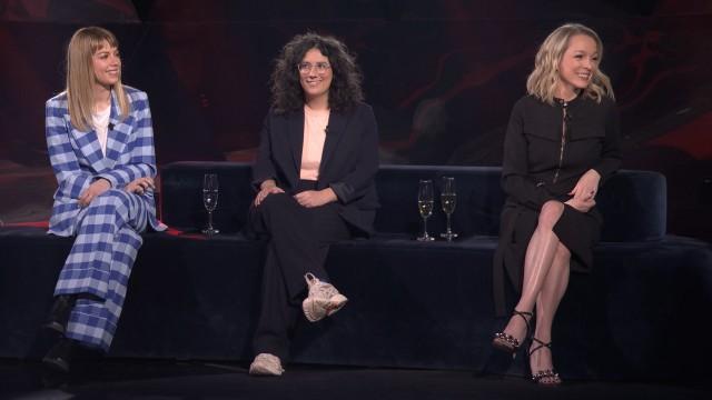 Catherine St-Laurent, Alexandra Stréliski, Annie Villeneuve et le ministre Roberge