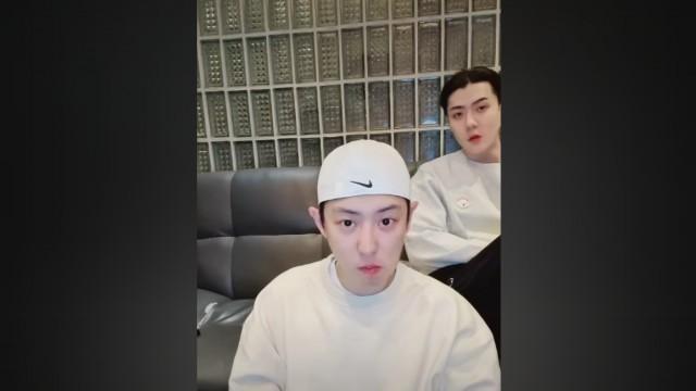 Happy Valentine's day from #CHANYEOL & #SEHUN | #Shorts