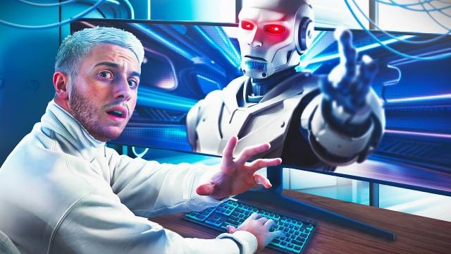 J’AI LAISSÉ UN ROBOT IA ME CONTRÔLER PENDANT 24H ! (ça a fini bizarrement)