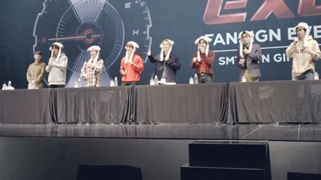 181110 EXO ‘Tempo’ FanSigning EVENT Sketch