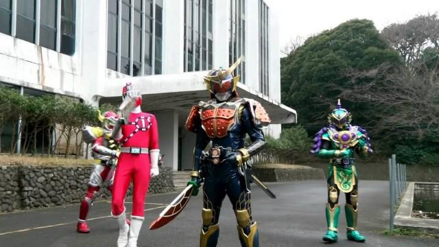烈車戦隊トッキュウジャーＶＳ仮面ライダー鎧武春休み合体スペシャル