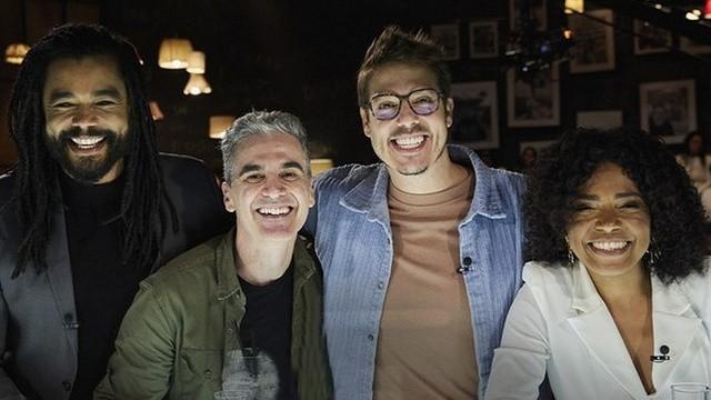 Diogo Almeida, Vilma Melo e Marcelo Laham