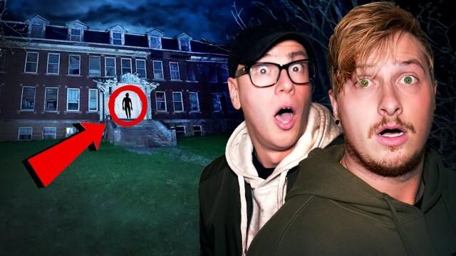 Terrifying Shadow Man Captured at Haunted Sanatorium