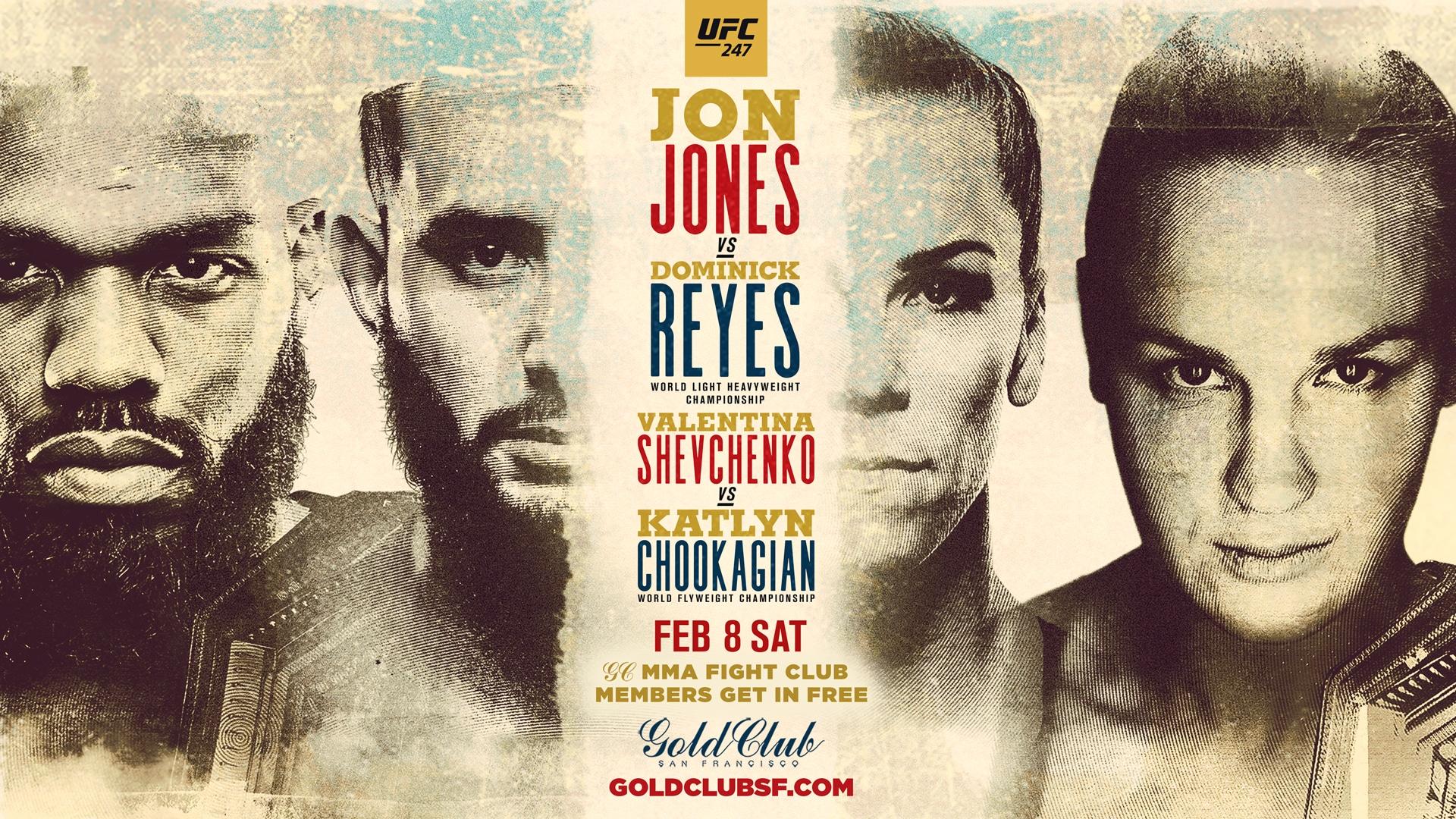 UFC 247: Jones vs Reyes