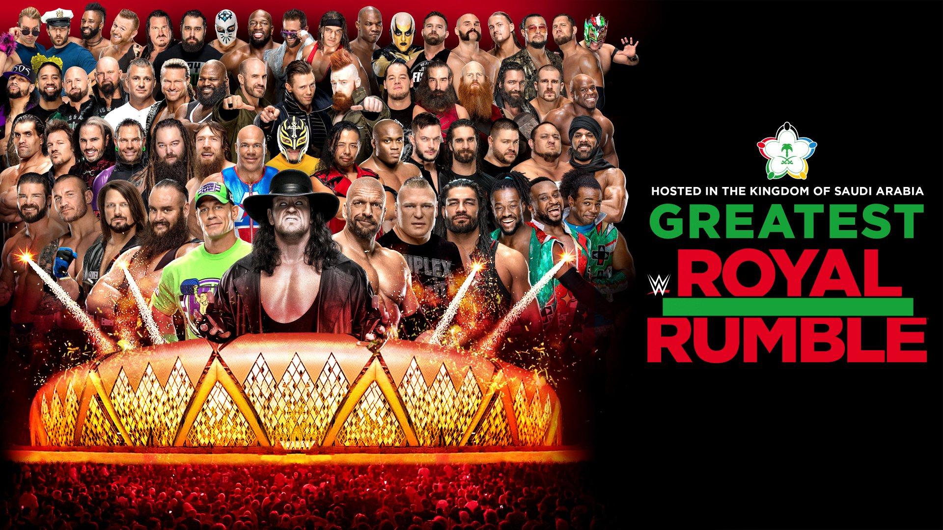 WWE Greatest Royal Rumble 2018