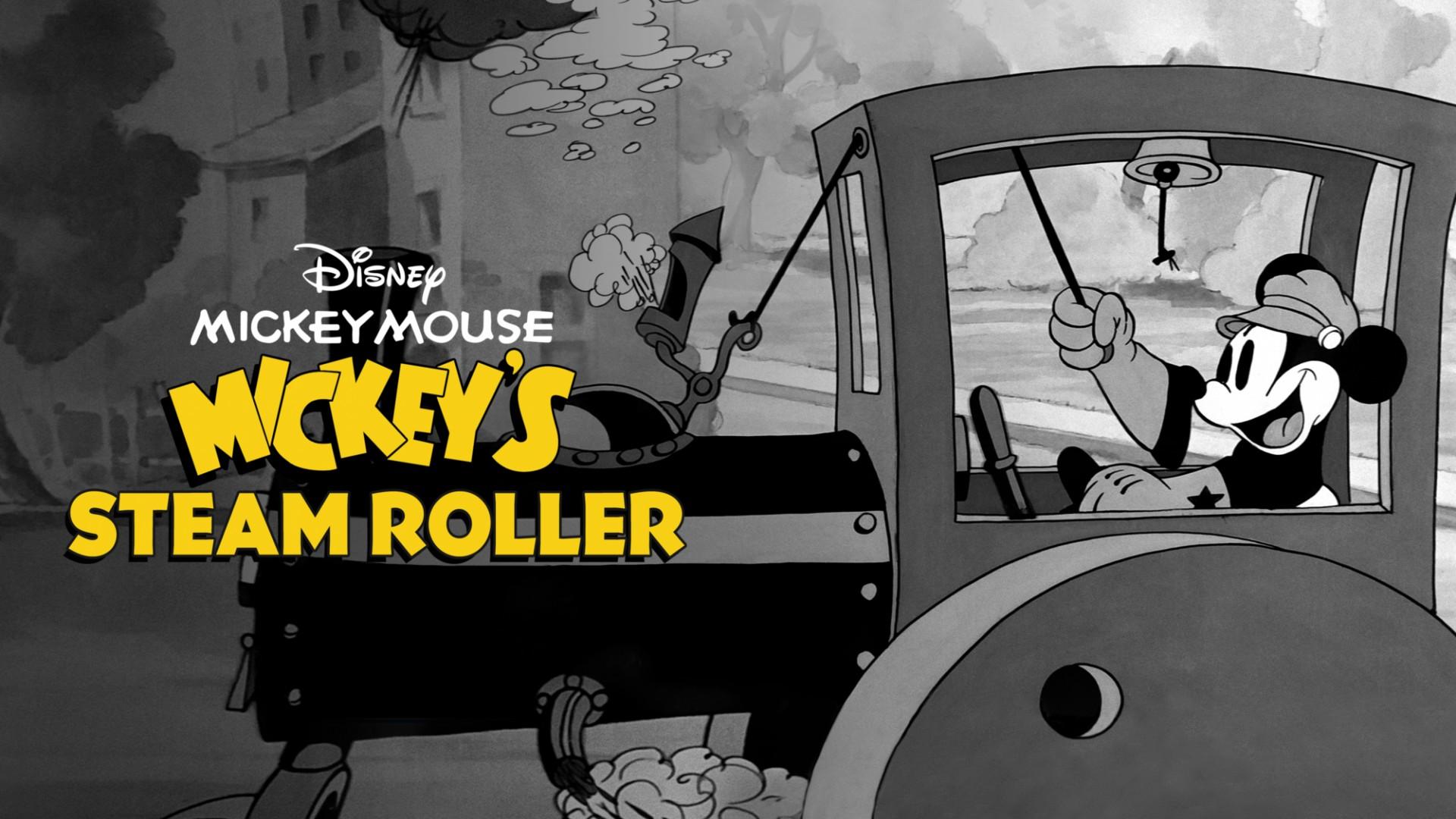 Mickey's Steam Roller