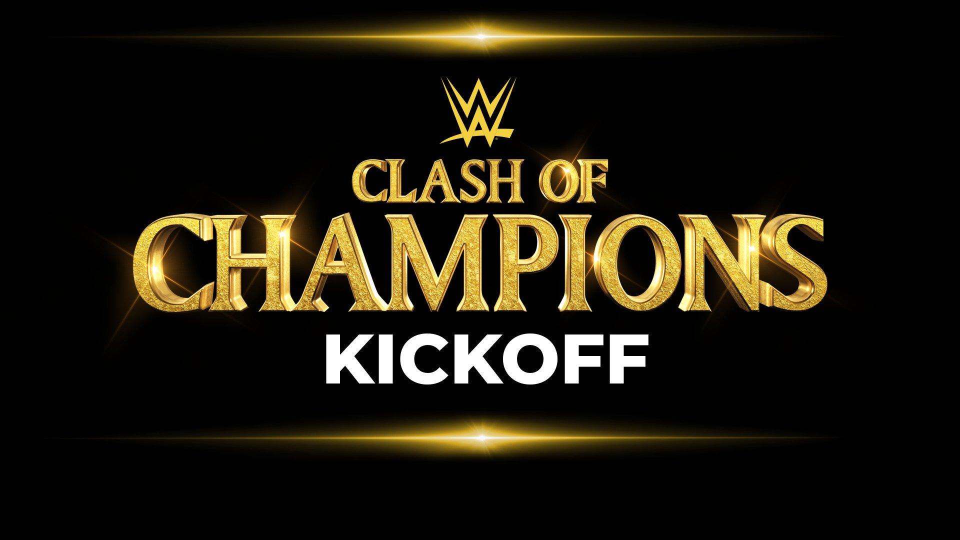 WWE Clash of Champions 2020 Kickoff