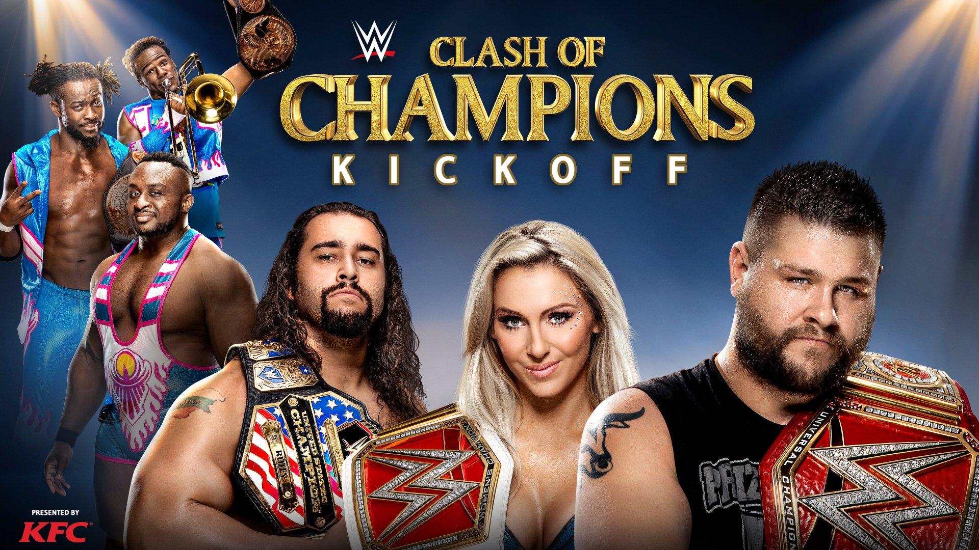 WWE Clash of Champions 2016 Kickoff