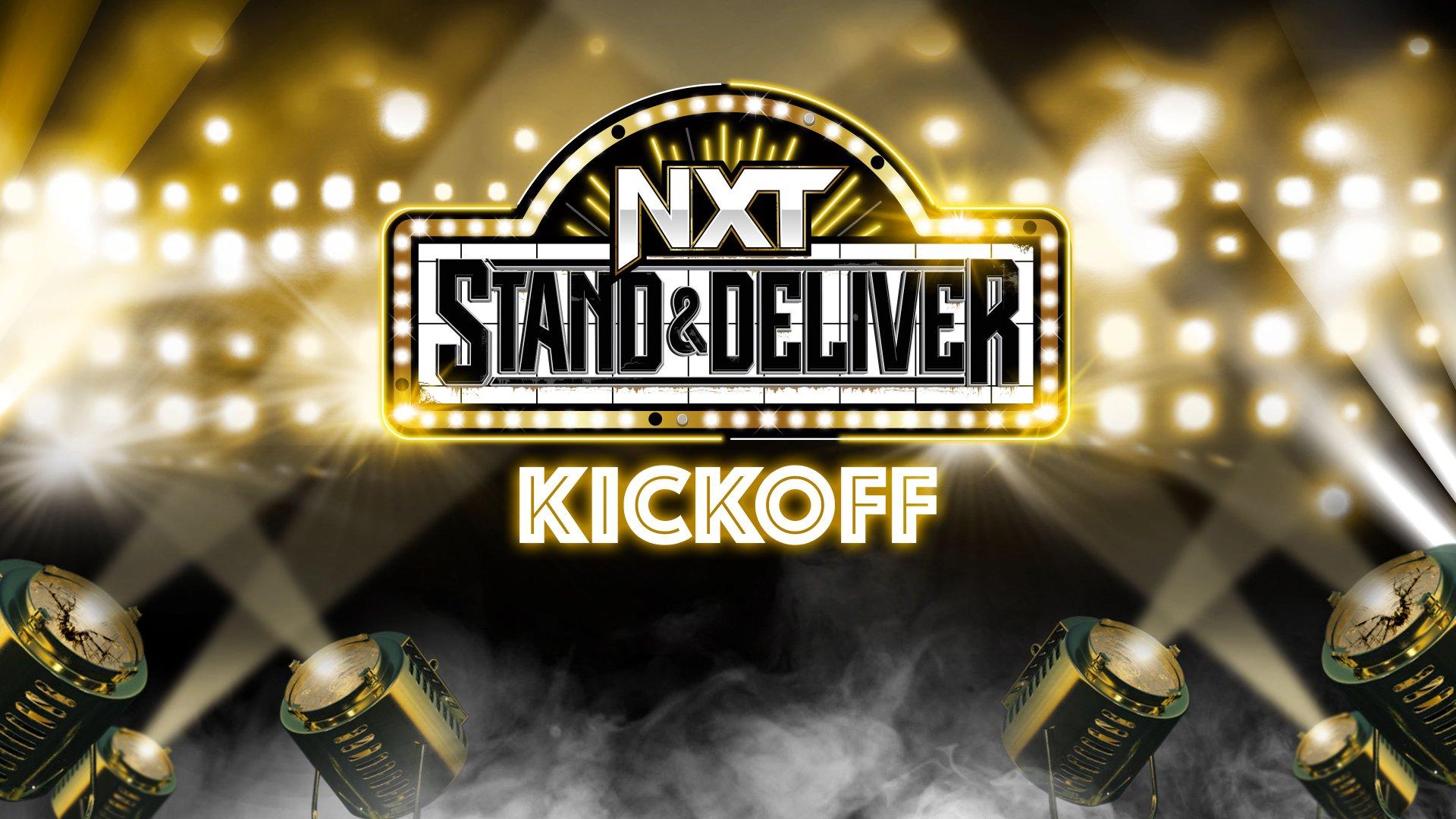 WWE NXT Stand & Deliver 2023 Kickoff