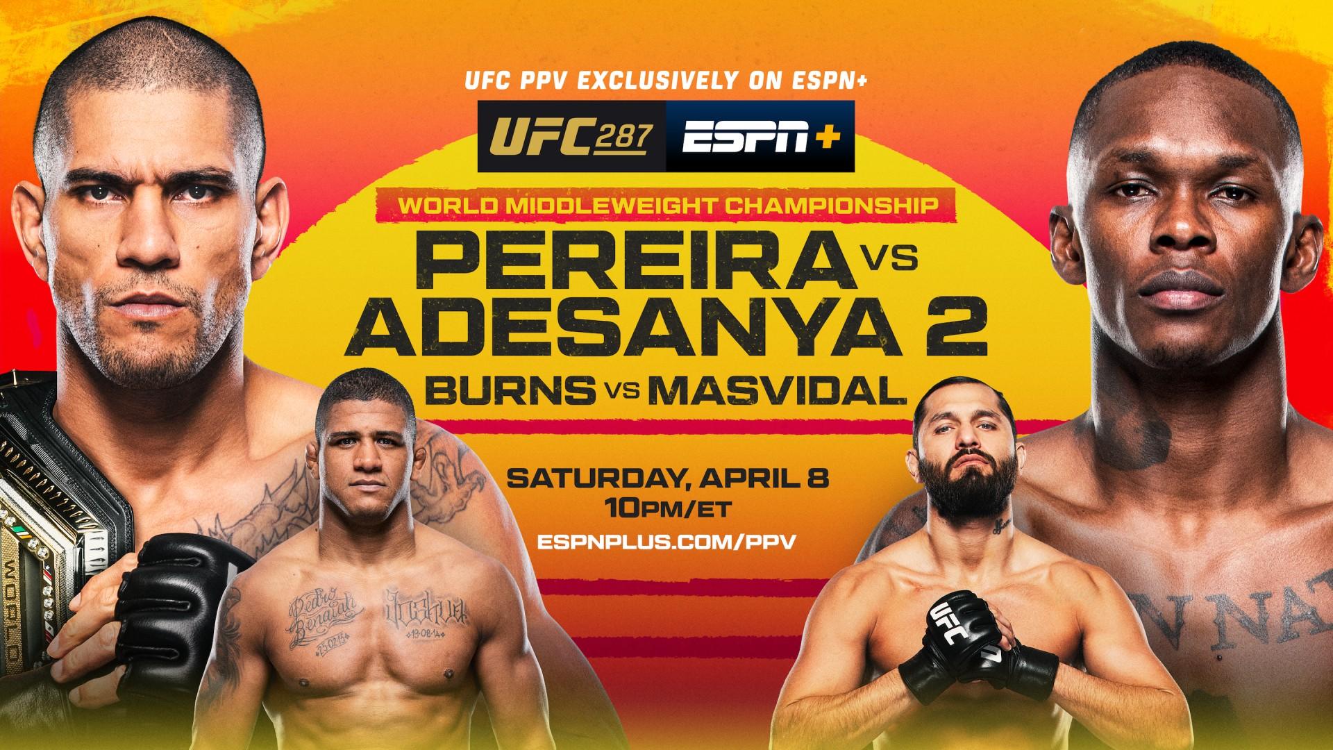 UFC 287: Pereira vs. Adesanya 2