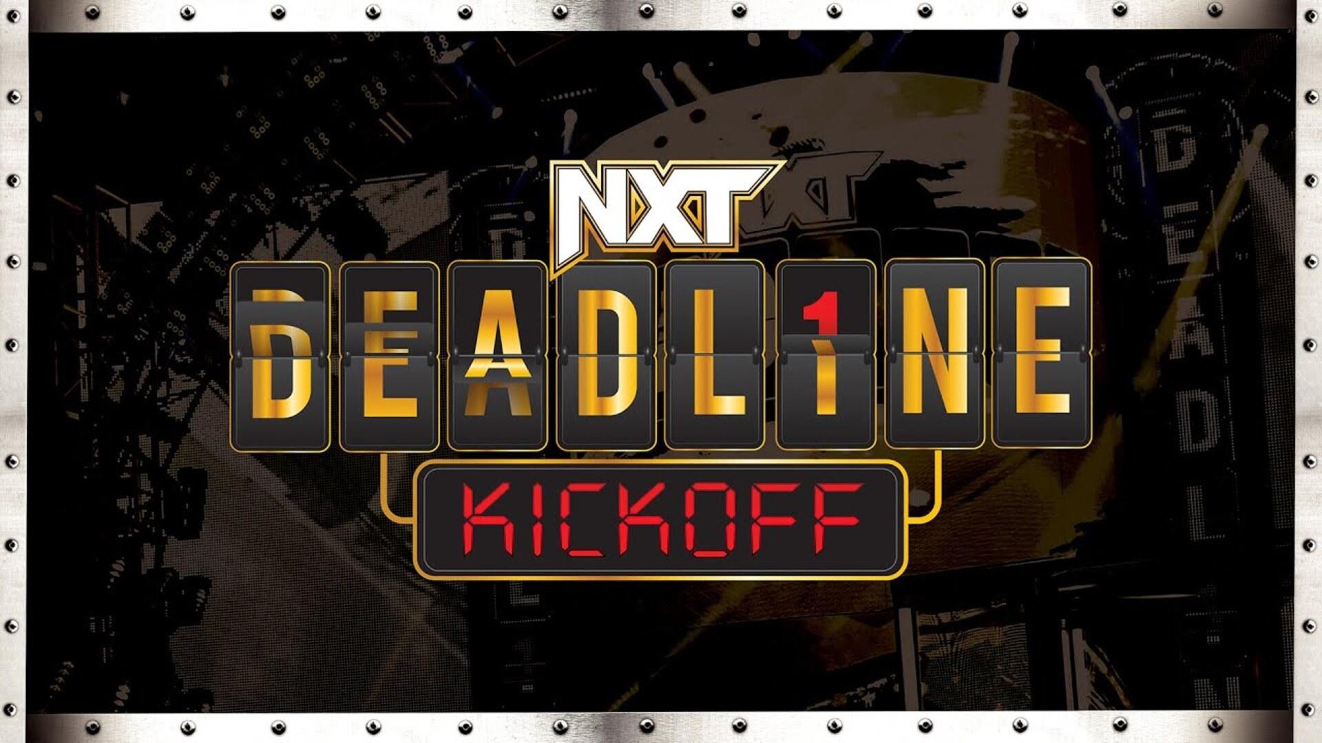 WWE NXT Deadline 2023 Kickoff