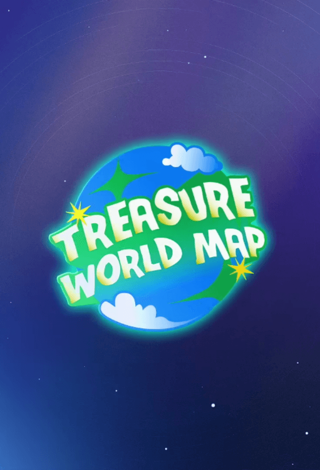 TREASURE WORLD MAP