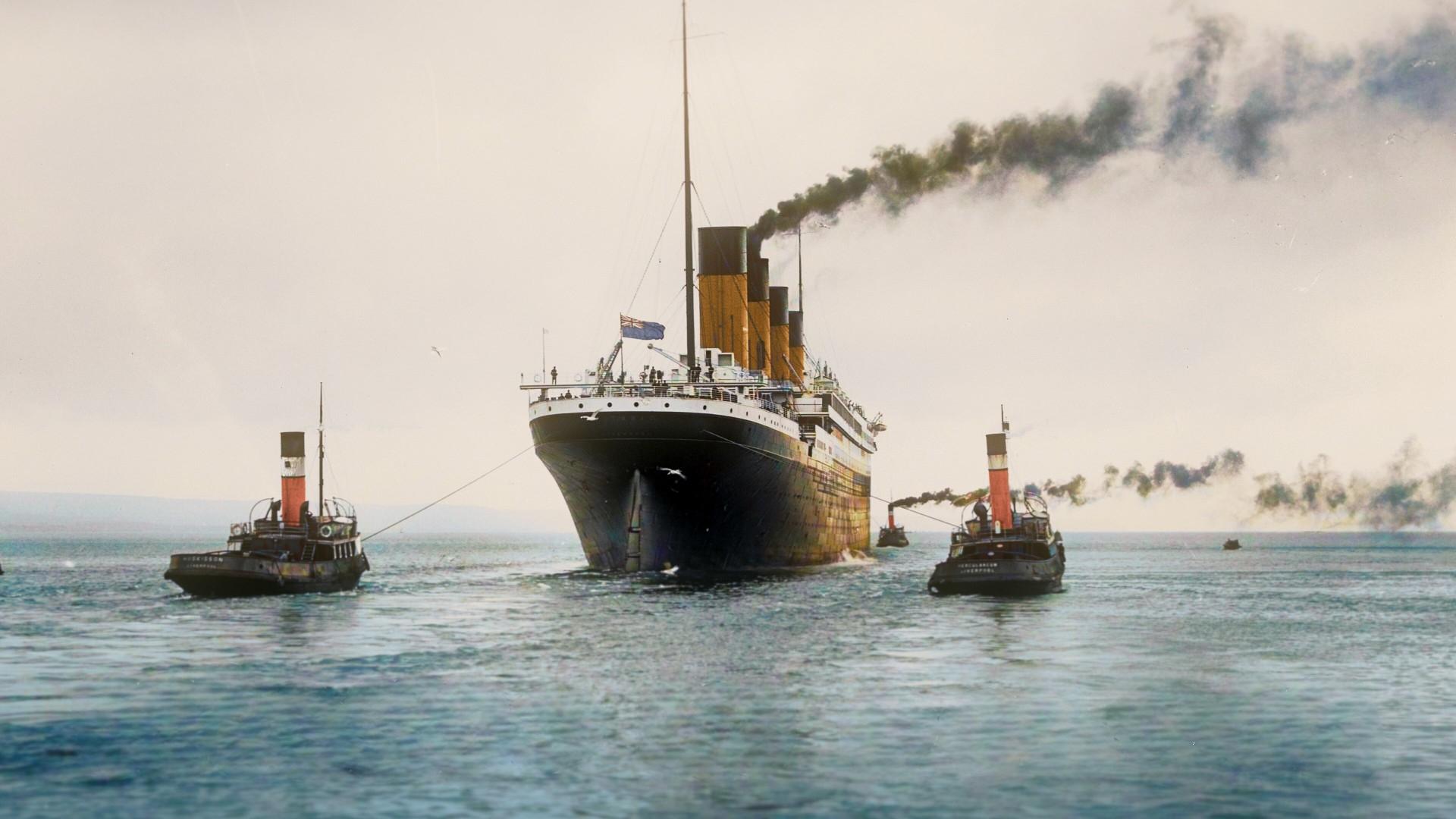 Titanic in Colour