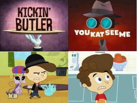 Coop als Butler / Der unsichtbare Kat