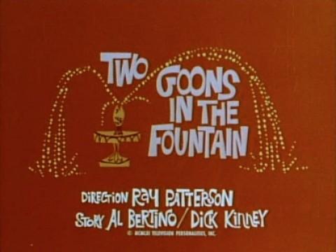 Two Goons in the Fountain