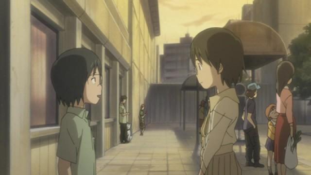 The Young Boy Beyond the Station