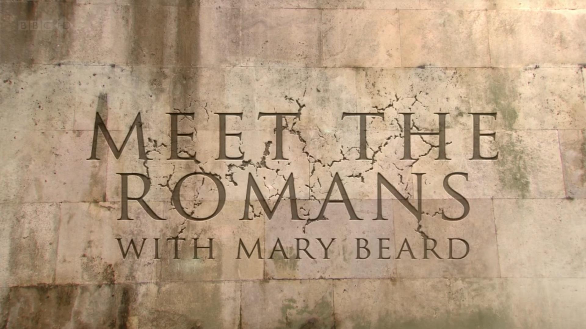 Meet the Romans with Mary Beard
