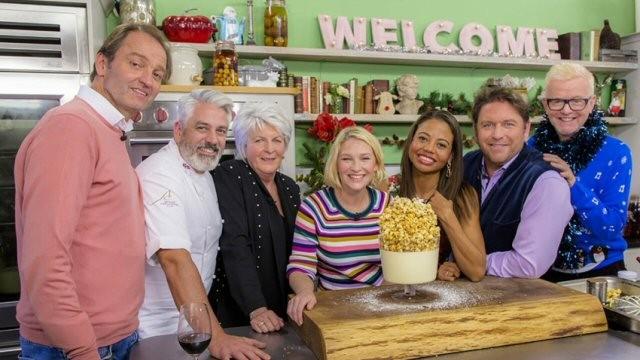 Chris Evans, Joanna Page, Emma Weymouth, Oz Clarke, Galton Blackiston, Mark Tilling