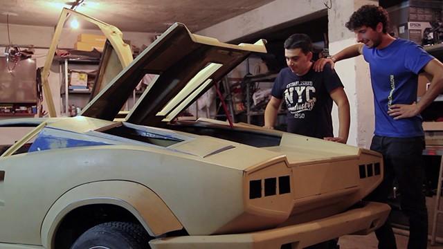 Lamborghini Countach replica V6 Turbo - Part 1