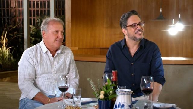 Zico e Lucio Mauro Filho