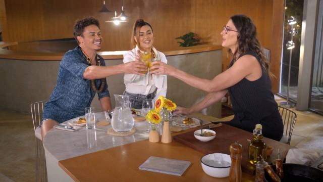 Fernanda Paes Leme e Silvero Pereira