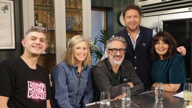 David Baddiel, Emily Scott, Romy Gill and Merlin Griffiths