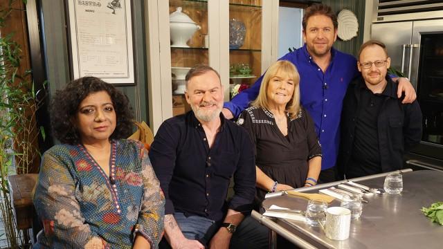 Linda Robson, Asma Khan, Glynn Purnell and Kenny Atkinson